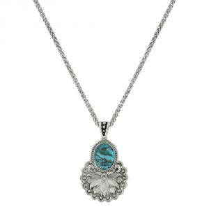 Montana Silversmiths Holding onto Nature Turquoise Necklace (NC3357)